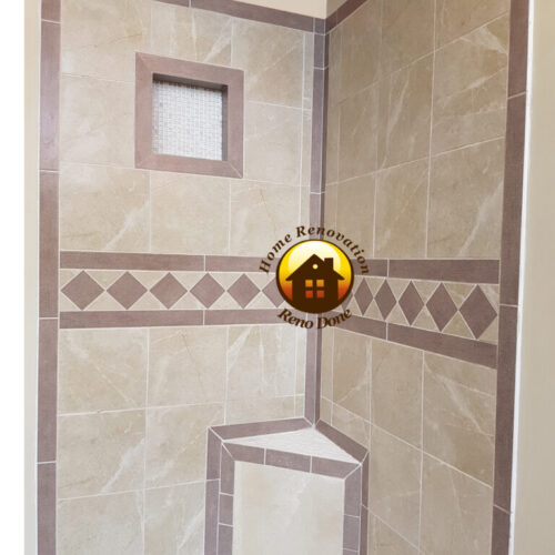 Bathroom- custom shower design